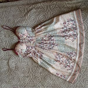 Corset Like Colorful Dress size Small